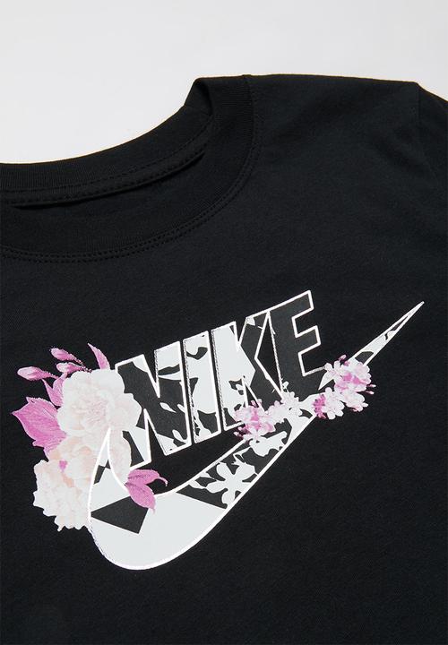 Nike - Girls Nike sportswear tee iconclash dptl - black