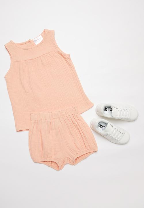 Pop Candy - Girls sleeveless top - pink