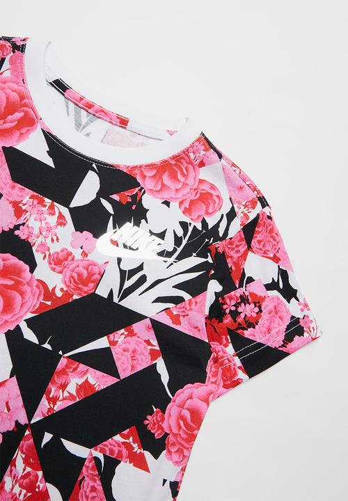 Nike - Girls Nike sportswear tee iconclash aop dptl - multi