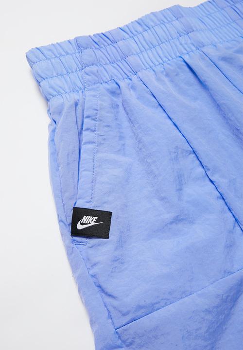 Nike - Girls Nike sportswear heritage woven pant - blue & pink 