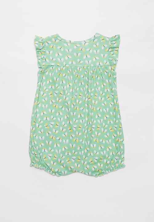 Pop Candy - Girls butterfly playsuit - multi