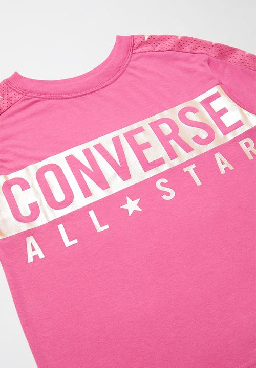 Converse - Converse All Star knit top - pink