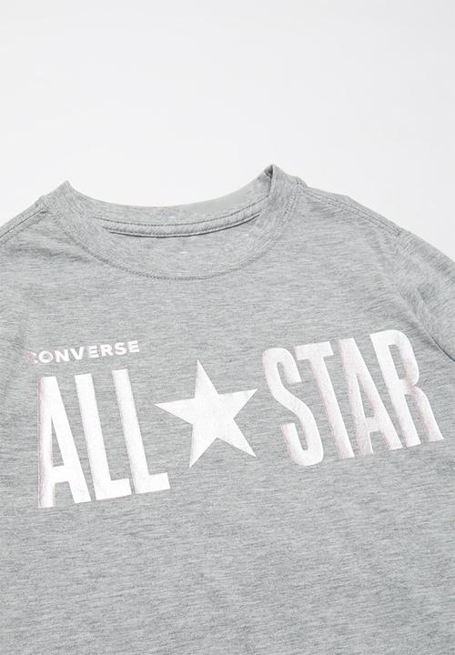 Converse - Converse All Star cropped boxy - grey