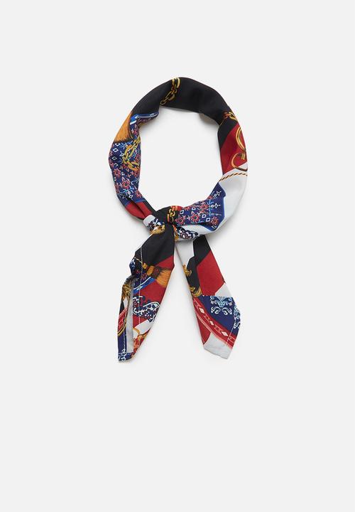 Superbalist - Vintage chain print neckerchief - multi