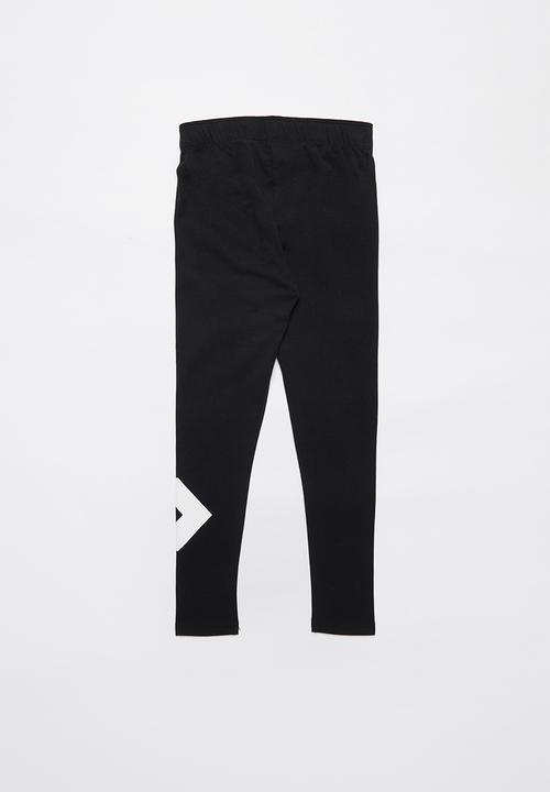 Converse - Converse wordmark knit leggings - black