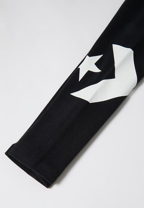 Converse - Converse wordmark knit leggings - black