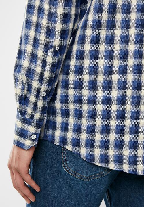 Ben Sherman - Check shirt - blue