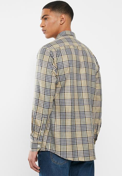 Ben Sherman - Check long sleeve shirt - yellow
