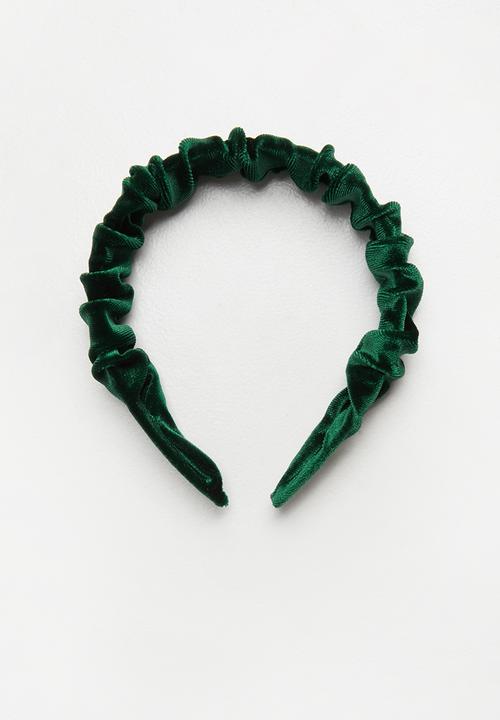Superbalist - Ruffled headband - green