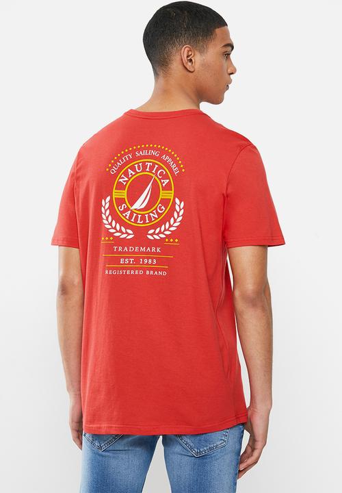 Nautica - Classic sailing tee - nautica red