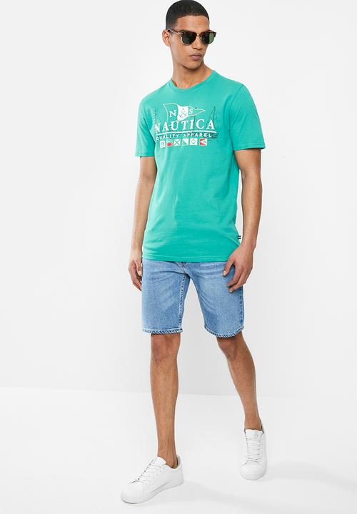 Nautica - Quality apparel tee - parasail green