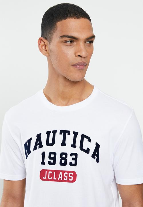 Nautica - 1983 j class tee - white