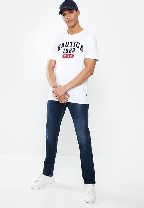 Nautica - 1983 j class tee - white