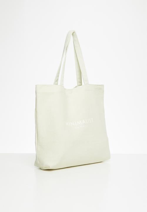 Rubi - Minimalist washed tote - cream