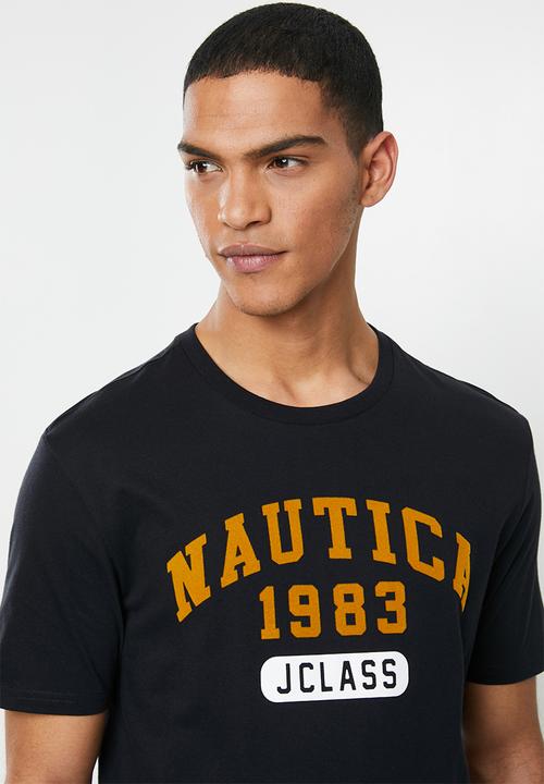Nautica - 1983 j class tee - black 