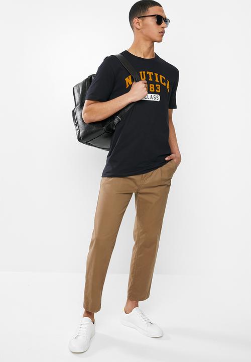 Nautica - 1983 j class tee - black 
