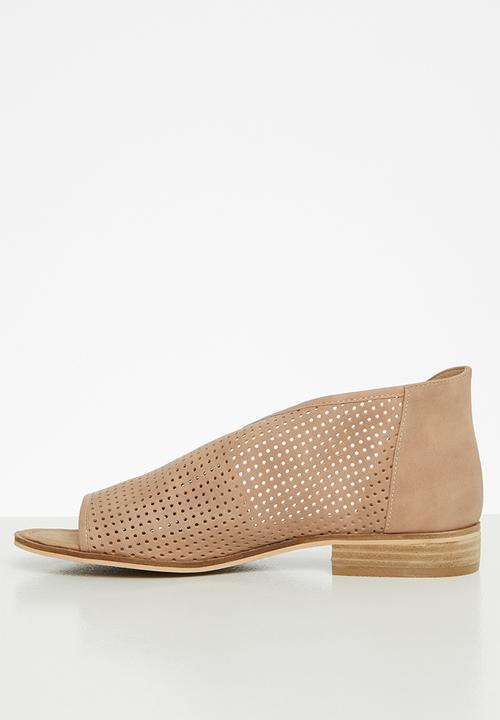 Miss Black - Micah peep toe - pink