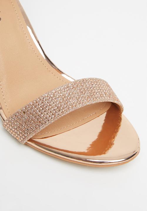 Miss Black - Fippy wedge - rose gold