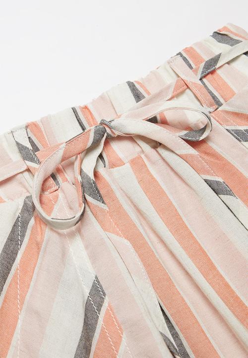 Superbalist - Woven striped culottes - multi