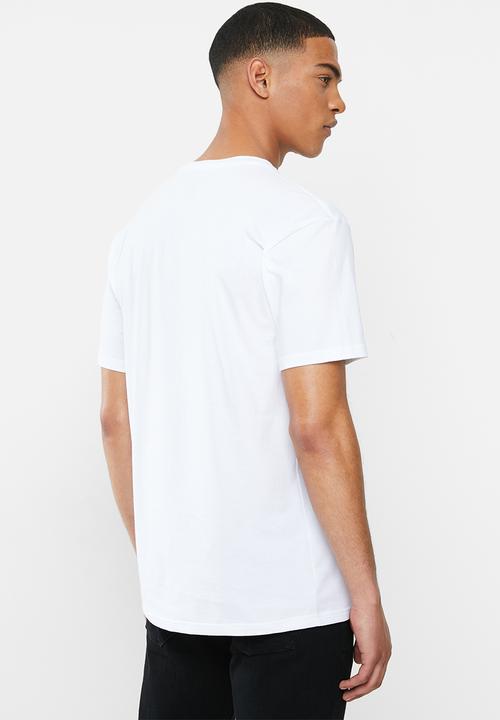 Vans - Left chest logo tee - white