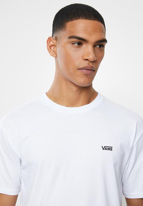 Vans - Left chest logo tee - white