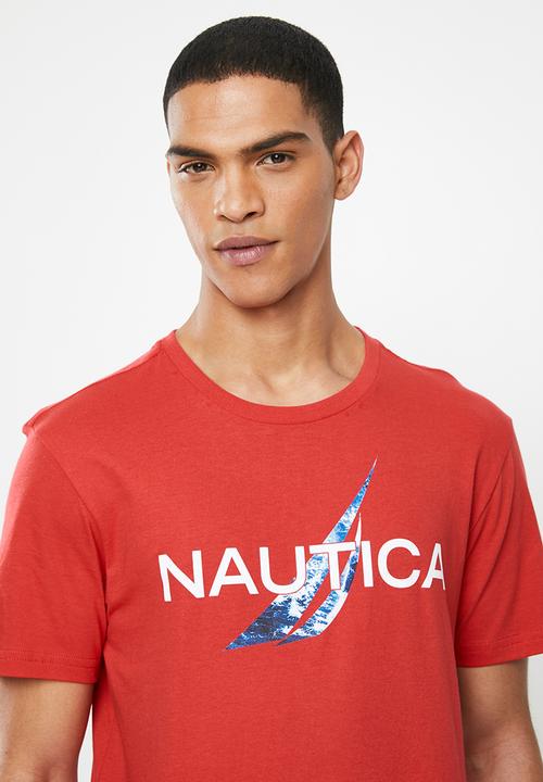 Nautica - Set sail tee - red