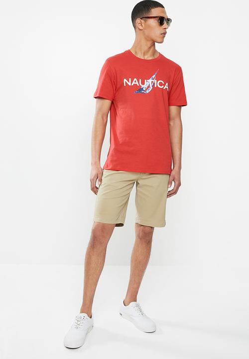 Nautica - Set sail tee - red