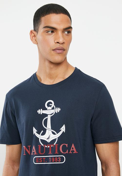 Nautica - Anchor tee - navy