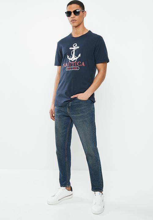 Nautica - Anchor tee - navy