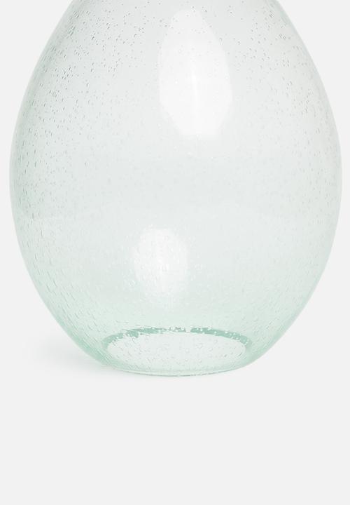 Sixth Floor - Balloon glass lamp base - blue