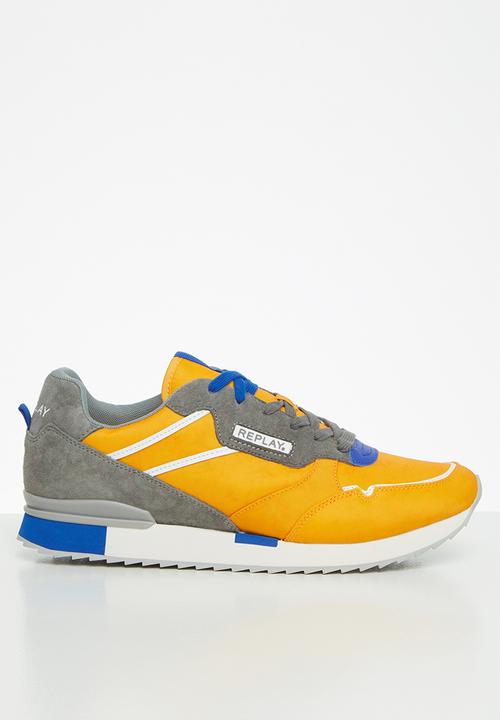 replay yellow sneakers