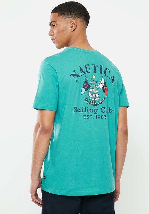 Nautica - Sailing club tee - green