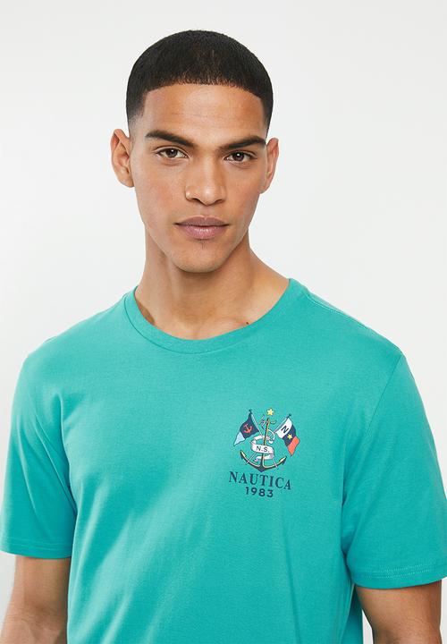 Nautica - Sailing club tee - green