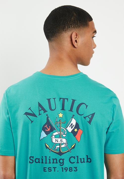 Nautica - Sailing club tee - green