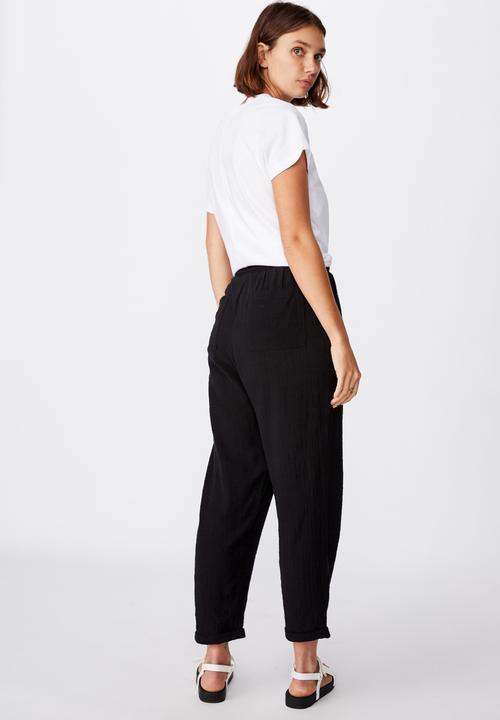 Cotton On - Weekend pant - black