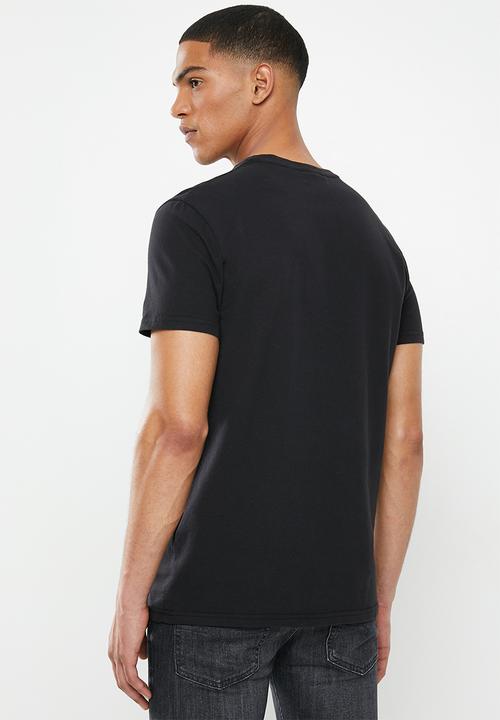 Superdry. - Jpn block tee-black