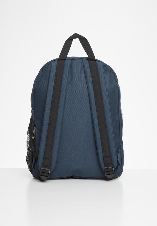 KAPPA - Backpack with  omini logo banda print key ring - navy