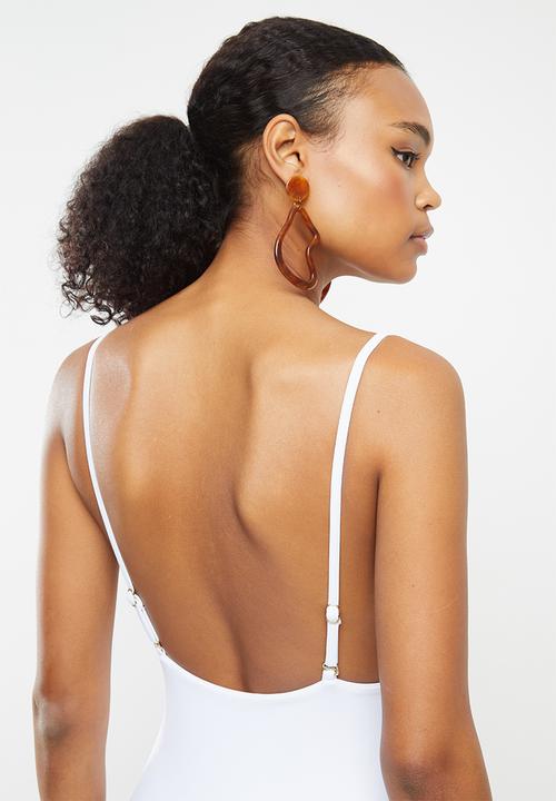 BeachCult - Helena one piece - white