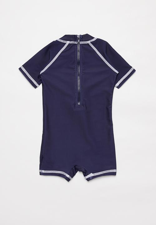 Pop Candy - Baby boys printed swimsuit - blue