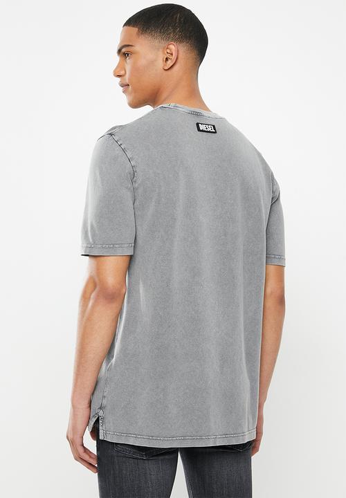 Diesel  - T-just-slits-t15 T-shirt - grey