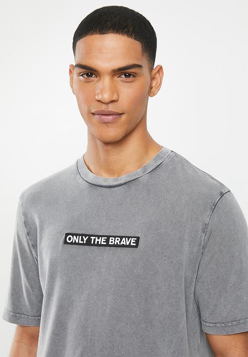 Diesel  - T-just-slits-t15 T-shirt - grey