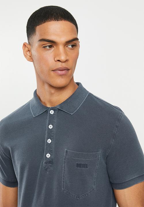 Diesel  - T-Kal-2 polo shirt - navy