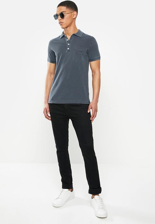 Diesel  - T-Kal-2 polo shirt - navy
