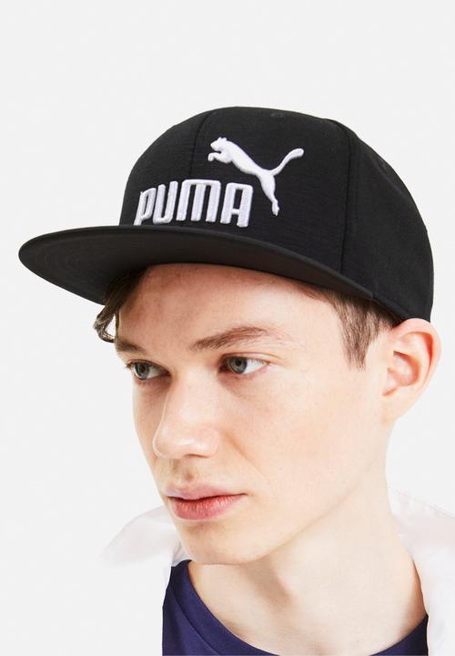 PUMA - Puma flatbrim cap puma - black