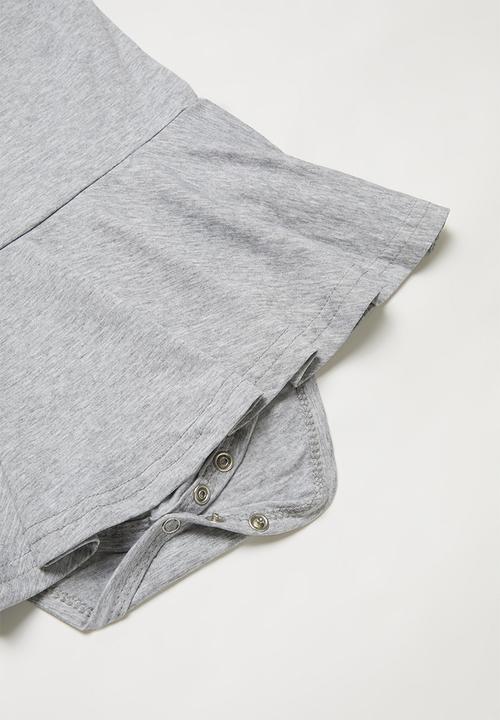 Pop Candy - Girls dress romper - grey