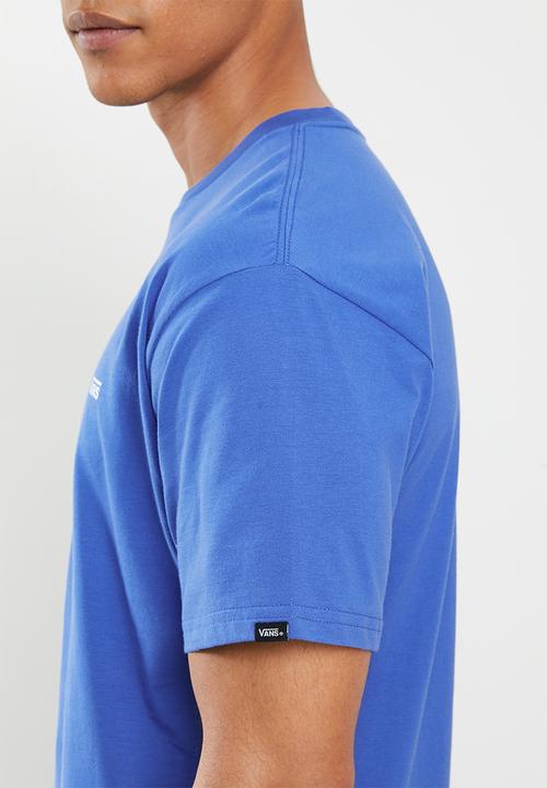 Vans - Left chest logo tee - blue