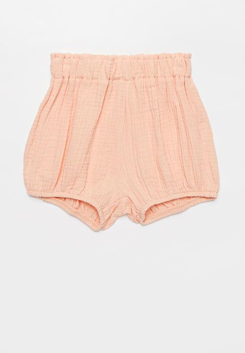 Pop Candy - Girls elastic waist shorts - pink