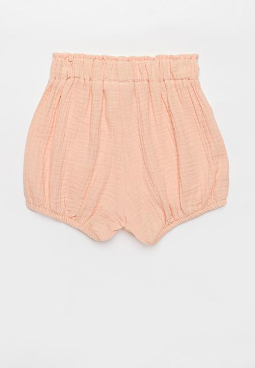 Pop Candy - Girls elastic waist shorts - pink