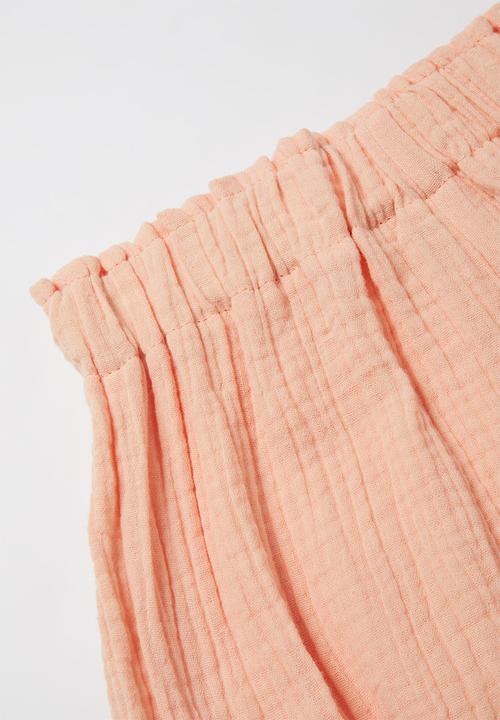 Pop Candy - Girls elastic waist shorts - pink