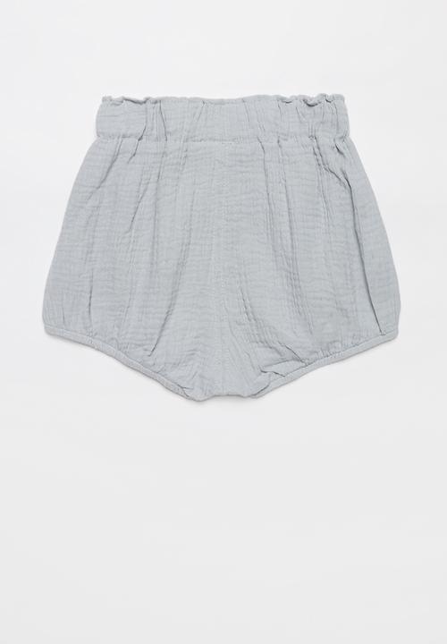Pop Candy - Girls elastic waist shorts - blue